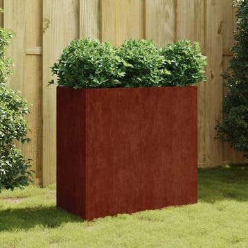 vidaXL Plantenbak 80x40x80 cm cortenstaal, Verzenden