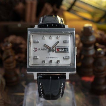 Rado - Manhattan - Sans prix de réserve - 11815-1 - Homme -, Handtassen en Accessoires, Horloges | Heren, Nieuw