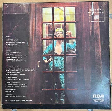 David Bowie - The Rise and Fall of Ziggy Stardust and the