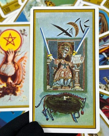 Salvador Dalí - Tårot Dalí, esoteric cards, full deck - 2000