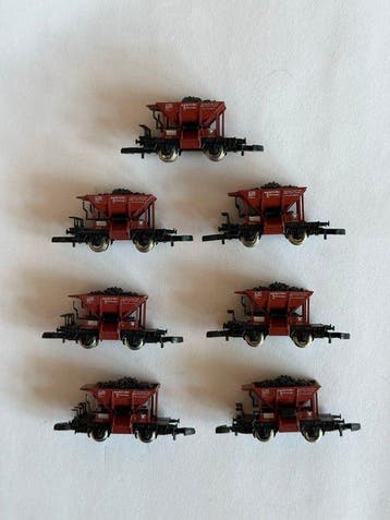 Märklin Z - 8624 - Modeltrein goederenwagon (7) - 7x Märklin, Nieuw