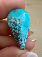 Turquoise Echt juweel! Indrukwekkende enorme topkleur, Verzamelen