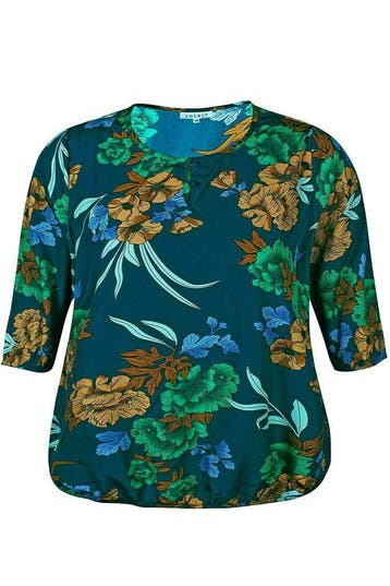 Shirt LOMMER Zhenzi bloemprint maat 50/52, Verzenden, Nieuw