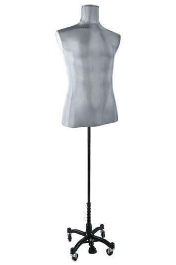 *TIP*  Buste man grijs 3/4 model op poot BC966-MS100, Ophalen of Verzenden