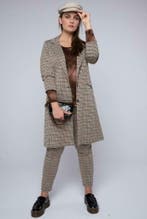 Blazer Leann ruitjes Ophilia maat 48/50, Verzenden