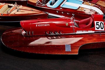 Ferrari Arno IX clouté maquette de luxe 55 cm 1:14 - Yacht, Hobby & Loisirs créatifs