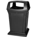 Afvalbak | RANGER | Kunststof | Zwart | 170.3L | Open |, Verzenden, Nieuw in verpakking