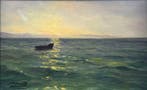 Marcel Noth (1909-1990) - Coppia di marine, allalba e al