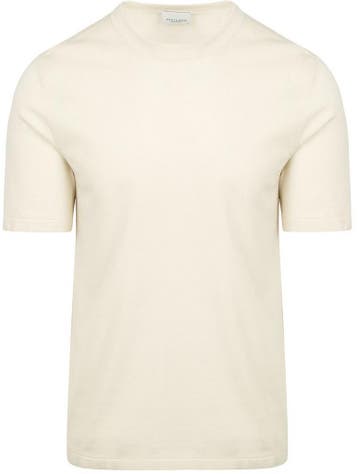 Profuomo T-Shirt Knitted Ecru maat Maat 52/54 (L) Heren, Kleding | Heren, Verzenden, Nieuw, Maat 52/54 (L), Profuomo