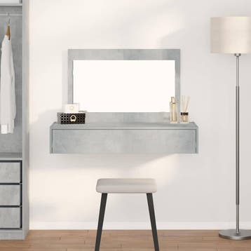 vidaXL Kaptafel Grijs 100 x 40 x 70 cm Bewerkt hout, Verzenden