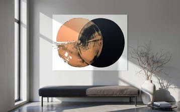Eren - Copper & Black Overlap - XXL, Antiquités & Art