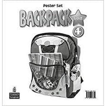 Backpack Gold 4 Poster set groep 8 (nieuw in folie), Verzenden, Nieuw
