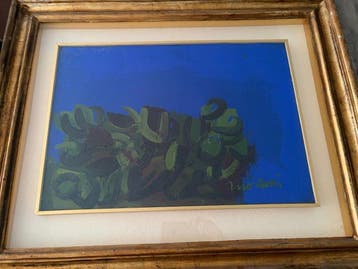 Ennio Morlotti (1910-1992) - Cactus, Antiek en Kunst, Kunst | Schilderijen | Modern