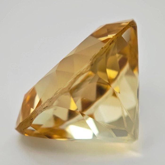 Sans prix de réserve Citrine - 22.18 ct - Antwerp Laboratory, Handtassen en Accessoires, Edelstenen