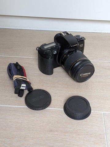 Canon EOS 500 + EF 28–80mm Ultrasonic Analoge camera, Audio, Tv en Foto, Fotocamera's Analoog, Nieuw
