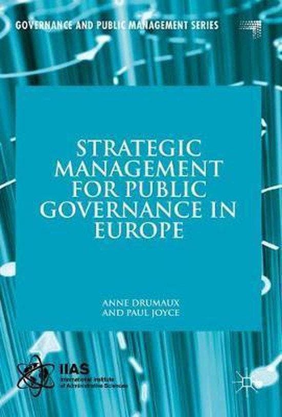 Governance and Public Management- Strategic Management for, Livres, Langue | Anglais, Envoi