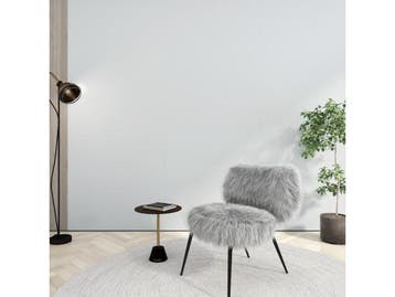 Veiling - Pvc wandpaneel 122x270cm Mat wit per 10 stuk