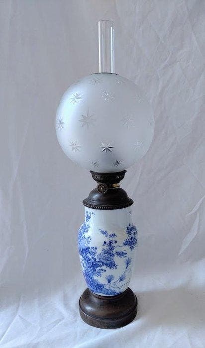 Ets A.&P. Gaudard depuis 1869 - Lampe à pétrole - Lampe à, Antiquités & Art, Curiosités & Brocante