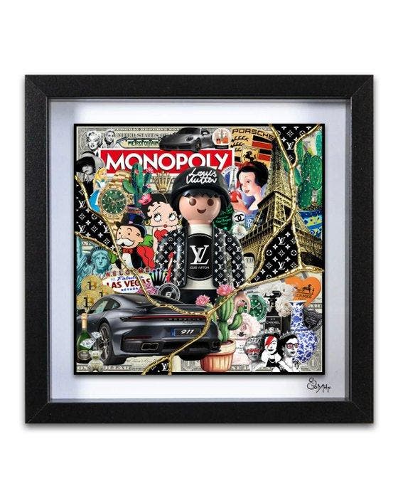 Stéphanie Godann - Playmo Pop Luxe Fusion, Antiquités & Art, Art | Objets design