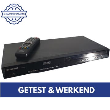 Samsung DVD-R155 | DVD Recorder | DVD Speler HDMI | CD Spele, Zo goed als nieuw, Dvd-recorder, Samsung