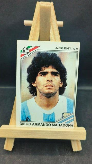 1986 Panini Figurina Diego Armando Maradona Argentina #84, Nieuw