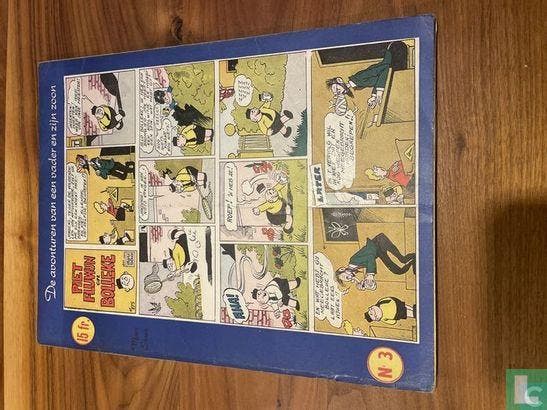 Piet Fluwijn en Bolleke - De avonturen van een vader en z..., Boeken, Stripverhalen, Gelezen, Eén stripboek, Verzenden