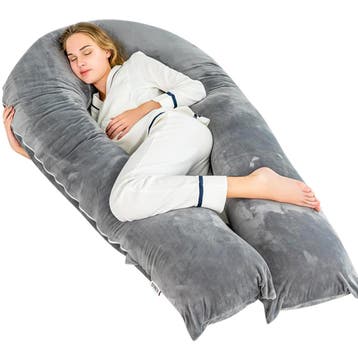 Strex Zwangerschapskussen XXL - 280cm - Afneembare Hoes, Huis en Inrichting, Woonaccessoires | Kussens, Verzenden, Nieuw