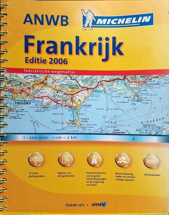 ANWB Frankrijk : toeristische wegenatlas - Onbekend, Boeken, Overige Boeken, Verzenden