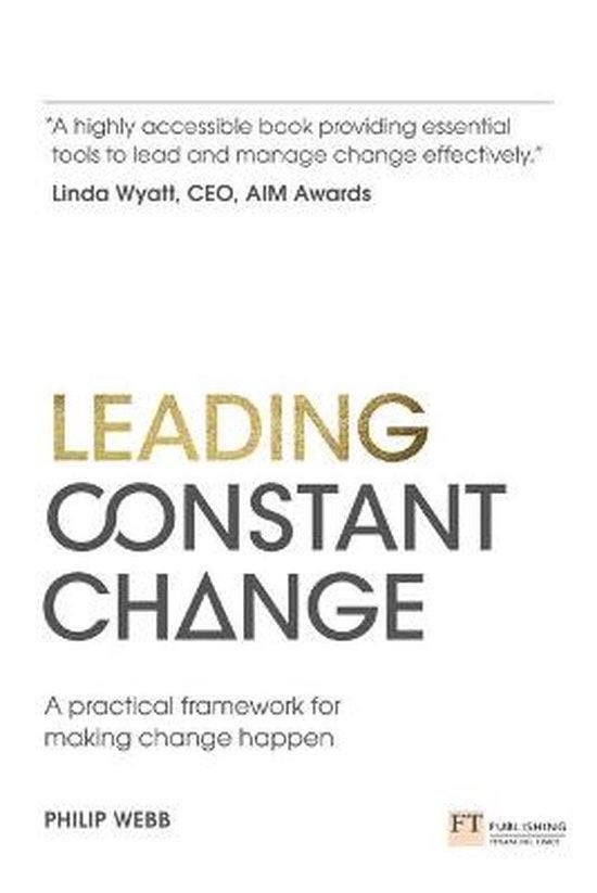 Leading Constant Change 9781292017471 Webb Philip, Boeken, Taal | Engels, Zo goed als nieuw, Verzenden