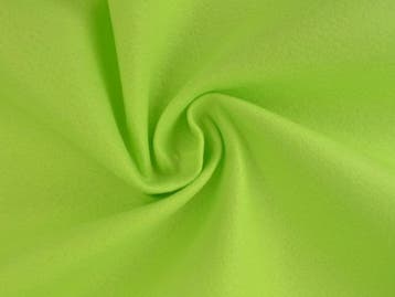 15 meter vilt 1mm - limoengroen, Verzenden, 120 cm of meer, Polyester, Groen