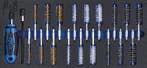 Bgs Technic Gereedschapsbakje 1/3: Borstelassortiment 20 del, Verzenden, Nieuw