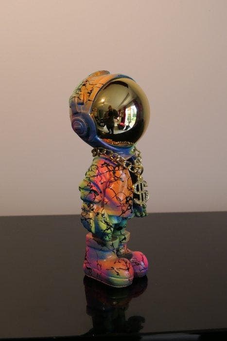 RichART - Astronaute version dollar, Antiquités & Art, Art | Objets design