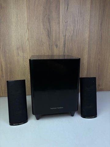 Harman Kardon - HKTS 200 - Subwoofer + 2 satellites Ensemble, Audio, Tv en Foto, Nieuw