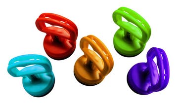 Set van 5 stevige plastic zuignappen, 5kg trekkracht, Verzenden, Nieuw