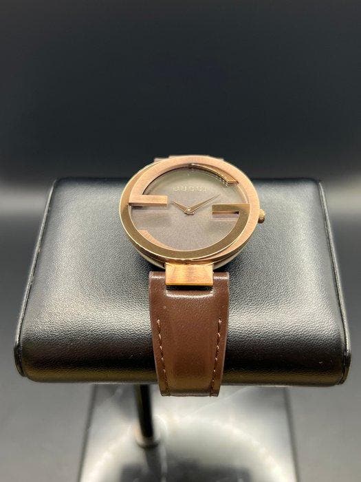 Gucci - Interlocking G - Zonder minimumprijs - YA133309 -, Handtassen en Accessoires, Horloges | Heren