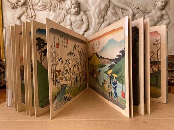 Hiroshige Utagawa, Eisen Keisai - A Rare Album of