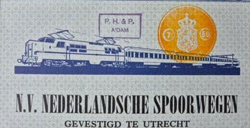Nederland. 1000 Gulden 1957 - Netherlands Railways