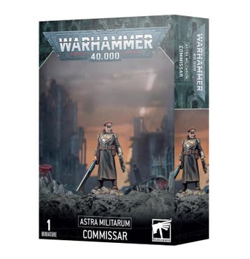 Astra Militarum Commissar (Warhammer Nieuw), Ophalen of Verzenden, Nieuw
