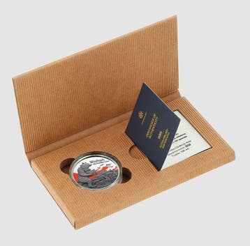 Liberia. 2 Dollars 2025 – Wojtek the Soldier Bear – 1 oz