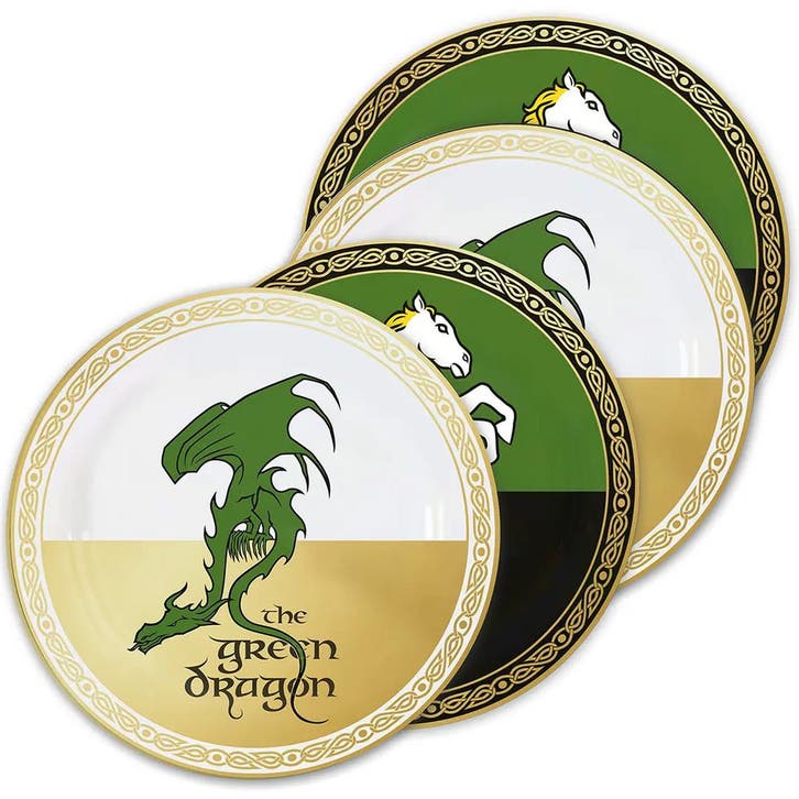 Lord of the Rings Tavern Set Borden (4x), Verzamelen, Lord of the Rings, Nieuw, Ophalen of Verzenden