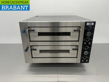 Four à pizza HCB en acier inoxydable 2 x 6 pizzas 34 cm de, Verzenden