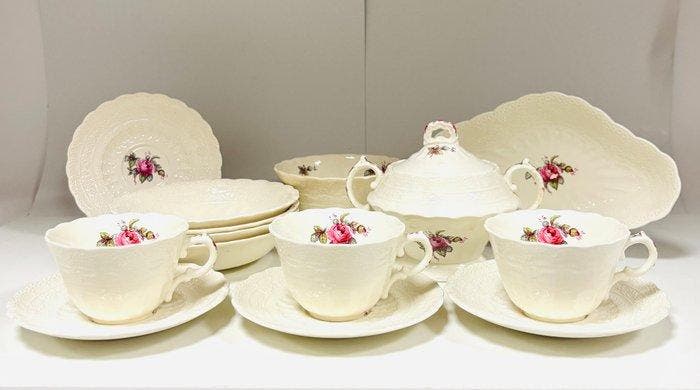 Spode - William Billingsley - Drinkservies - Billingsley, Antiek en Kunst, Antiek | Meubels | Tafels