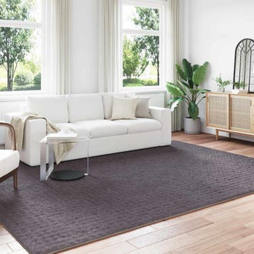 vidaXL Vloerkleden Rechthoekig SIROLO Antraciet 340 x 240 cm, Verzenden, Nieuw