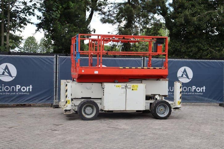 Veiling: Schaarlift Genie GS2669 RT Diesel 10m 2014, Zakelijke goederen, Machines en Bouw | Liften, Steigers en Ladders, Ophalen