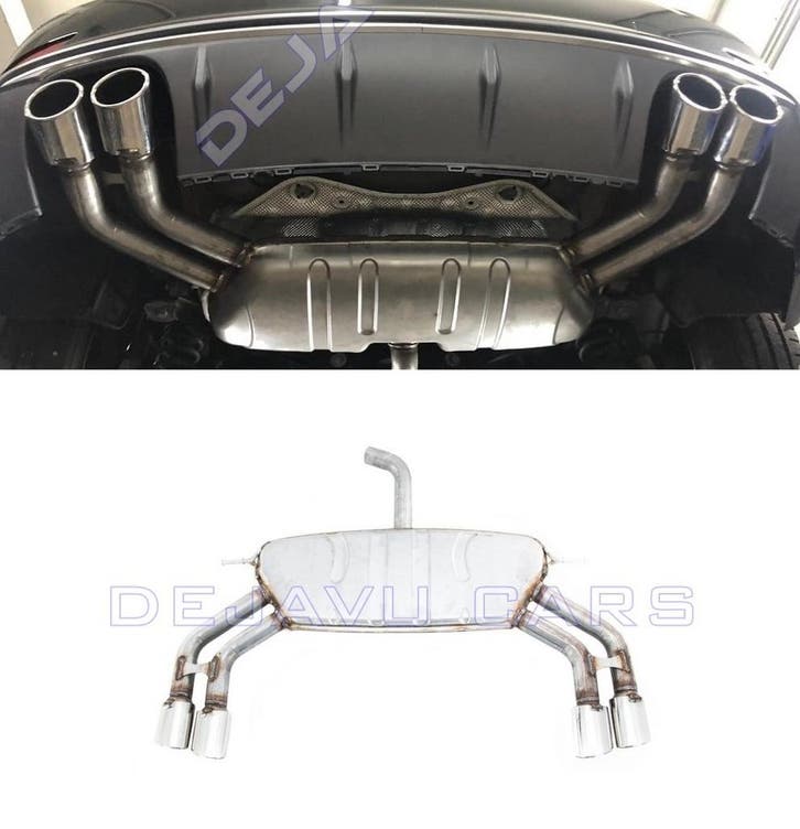 S3 Look Uitlaat systeem voor Audi A3 8V Sedan / Limousine, Auto diversen, Tuning en Styling, Ophalen of Verzenden