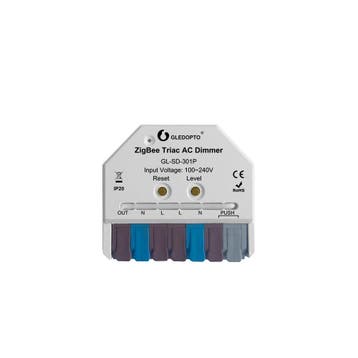 GLEDOPTO GL-SD-301P triac-dimmer - Zigbee 3.0 en 2,4 GHz RF, Hobby en Vrije tijd, Elektronica-componenten, Verzenden, Nieuw