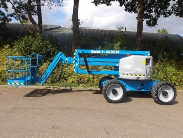 Kniktelescoophoogwerker Genie Z45/25J RT Werkhoogte 16,05 m