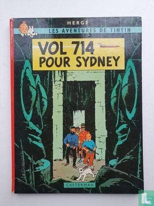 Kuifje - Vol 714 pour Sydney - 1968, Boeken, Stripverhalen, Gelezen, Eén stripboek, Verzenden