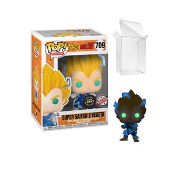 Funko Pop Dragon Ball Saiyan 2 Vegeta GITD PX   Chase  709, Verzenden