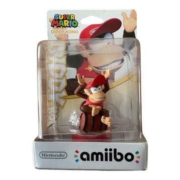Diddy Kong Amiibo (Super Mario Collection) (TWEEDEHANDS), Collections, Jouets miniatures, Verzenden